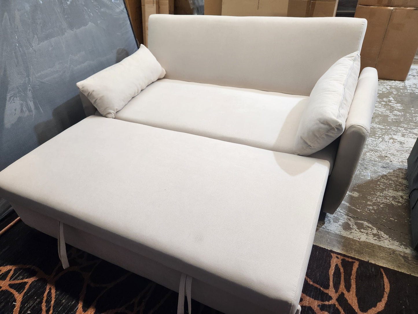 Dafodill 2 Seater Sofa Bed (Beige)