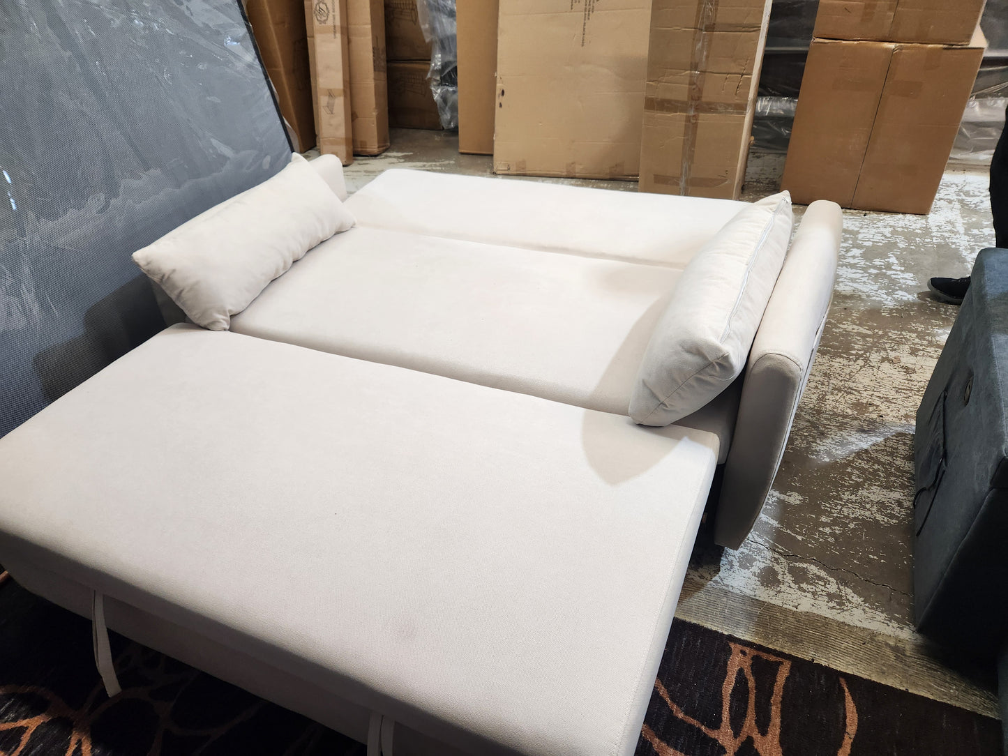 Dafodill 2 Seater Sofa Bed (Beige)