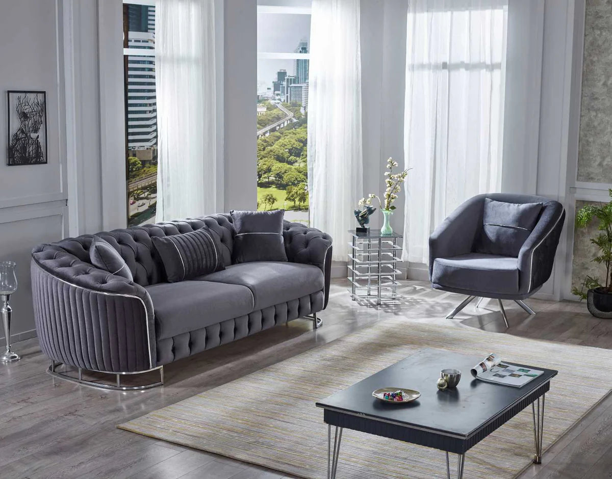 Rosa Turkish Sofa (Grey)