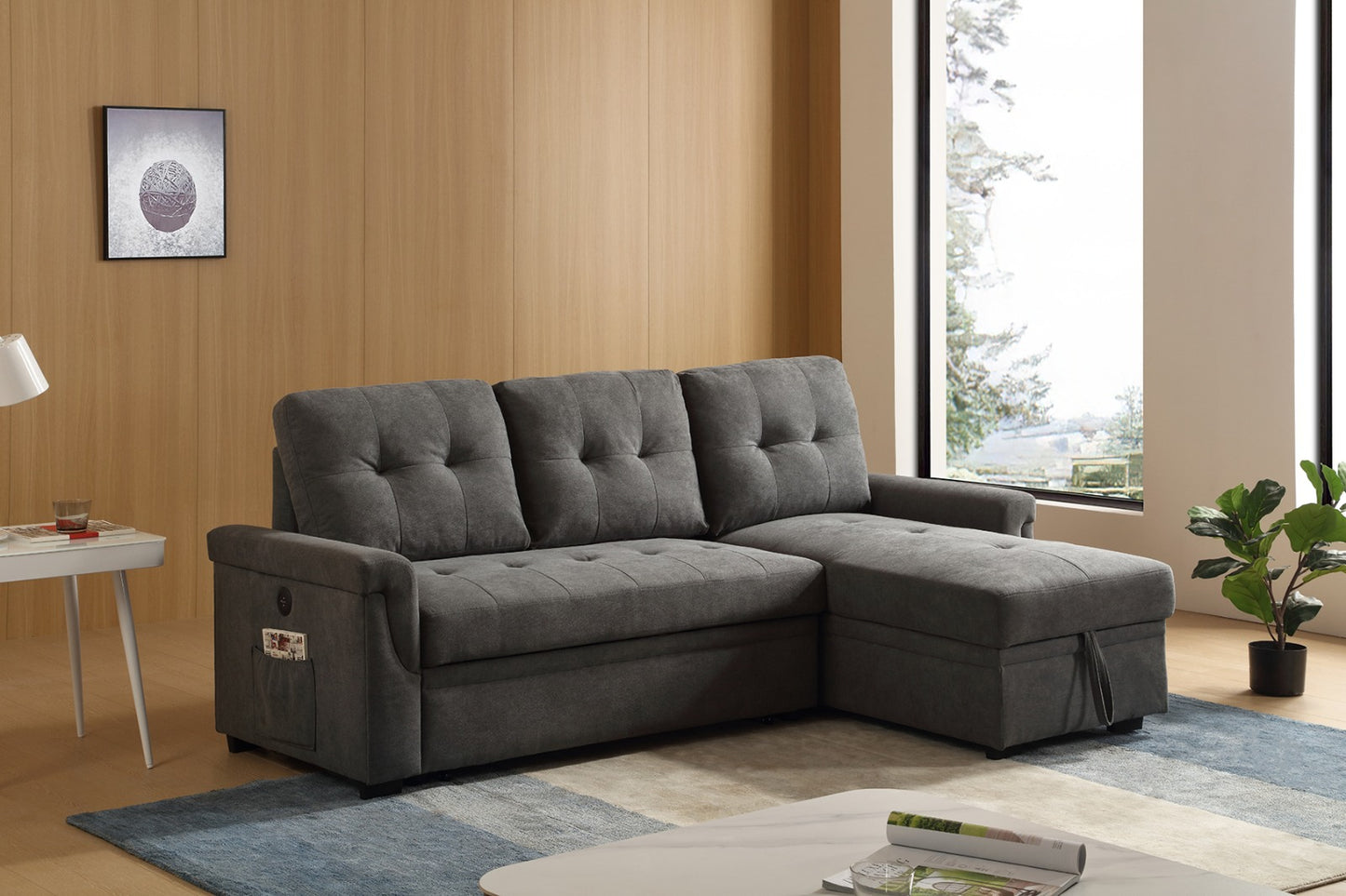 5001 - Sofa bed (Grey)