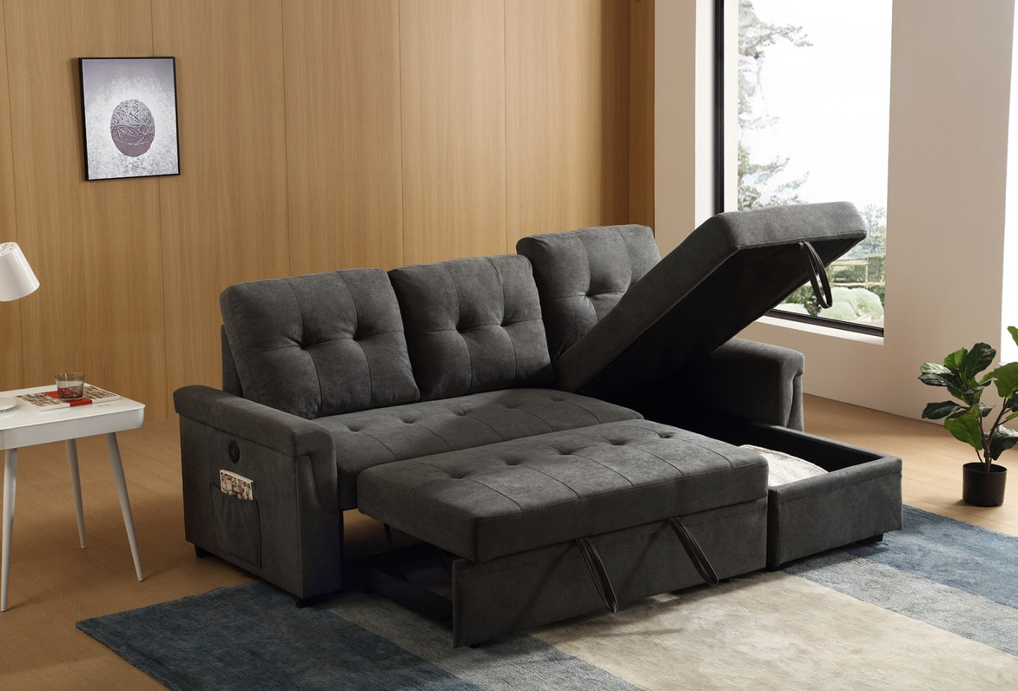 5001 - Sofa bed (Grey)