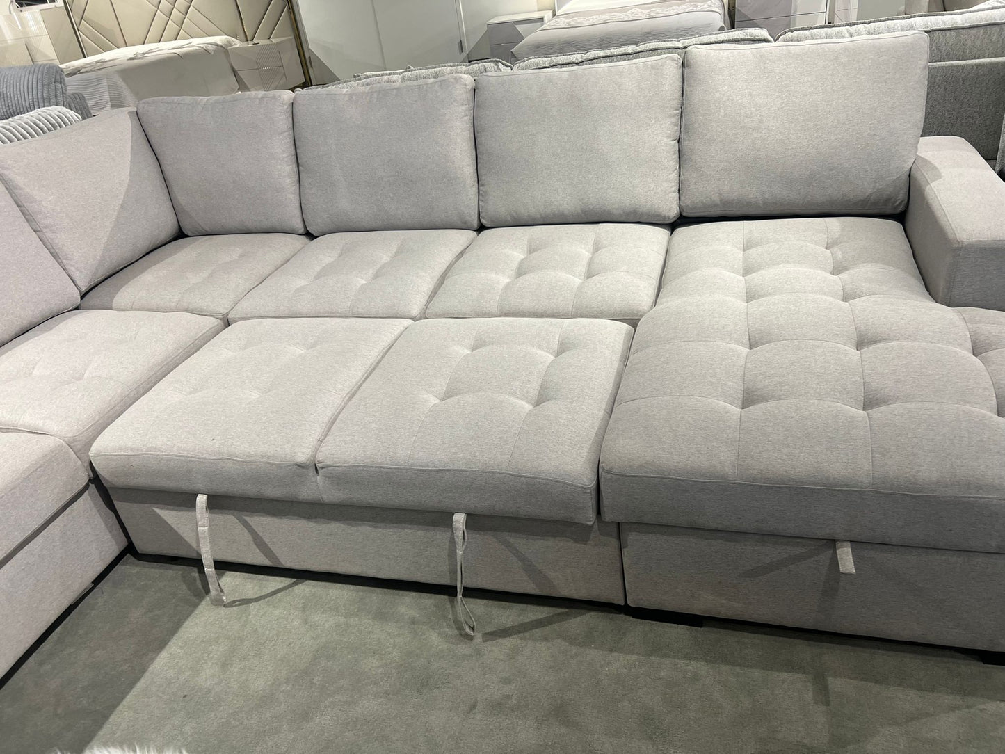 Xander Pull Out Sectional Sofa