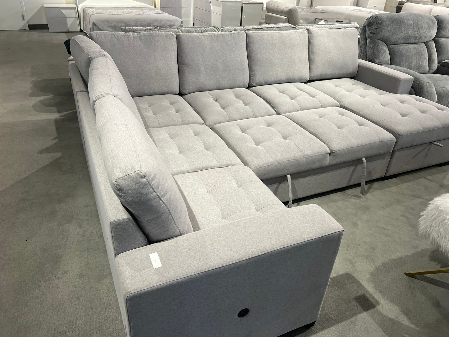 Xander Pull Out Sectional Sofa