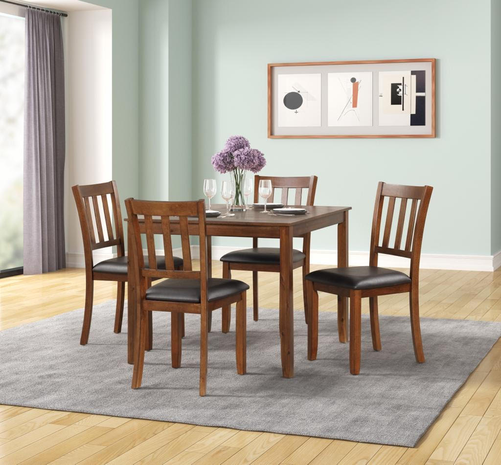COCO 4-Piece Dining Table Set (Cherry)