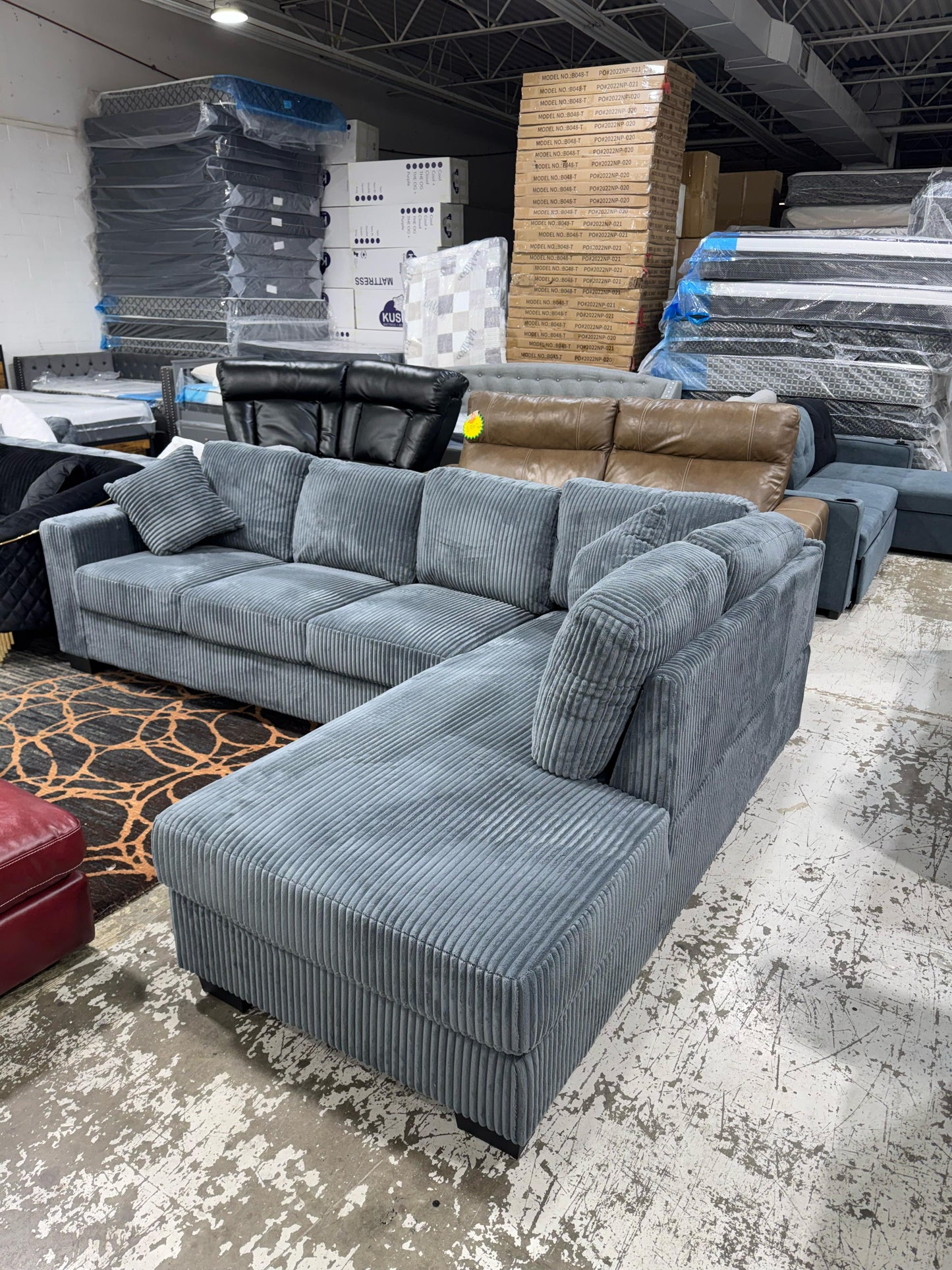 Sabrina RHF 4 Seater Sectional