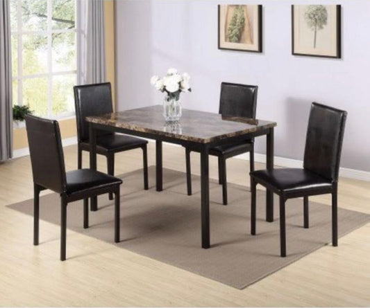 T1520 Marble 4-Seater Dining Set