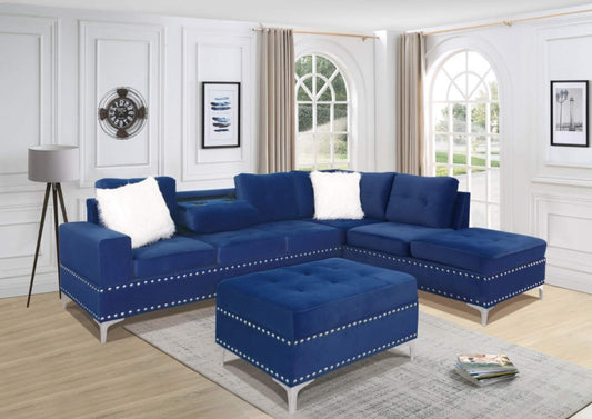 IVY - Sectional (Blue)