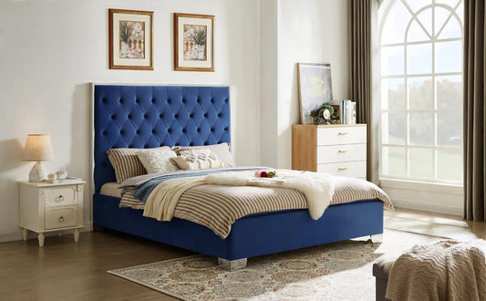 Silver Lining Velvet 508 Bed