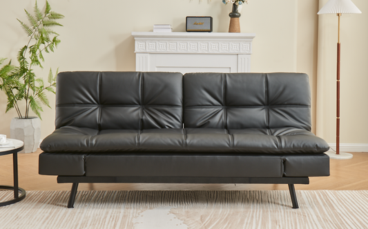 IF-8050 - Split Back 2 seater PU Sofa