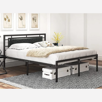 Black Metal Bed Frame | Sleek and Durable Design