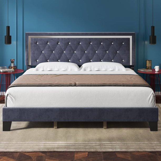 LANE Fabric Bed Frame