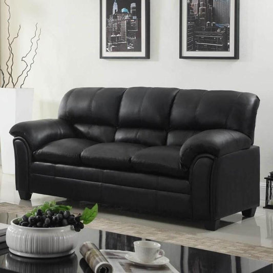 Parker 3 + 2 Sofa Set  (Black )