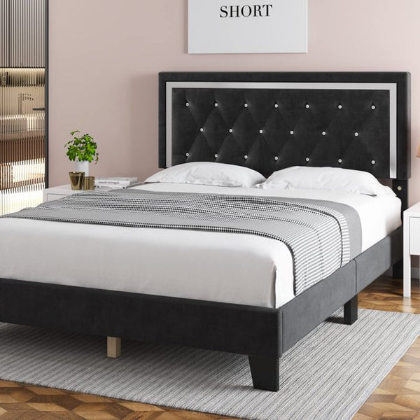 LANE Fabric Bed Frame