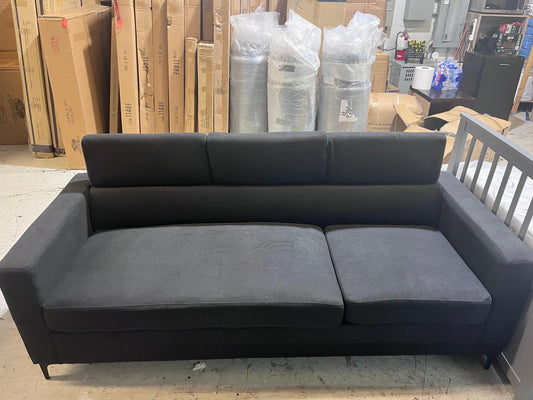 Shelly 3 Seater (Fabric black)