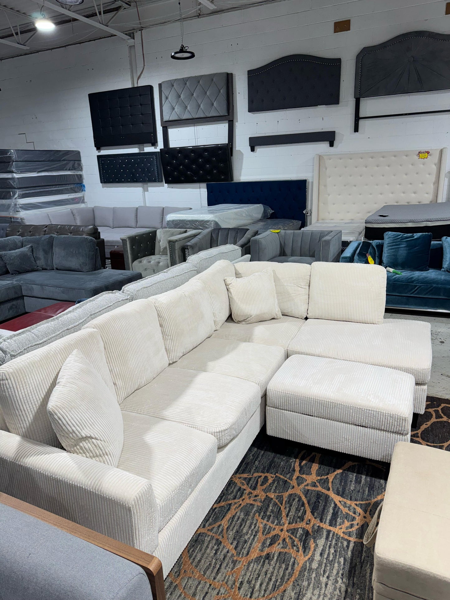 Kennedy LHF 4 Seater Sectional