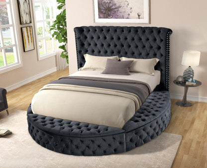 Round Storage Bed Frame