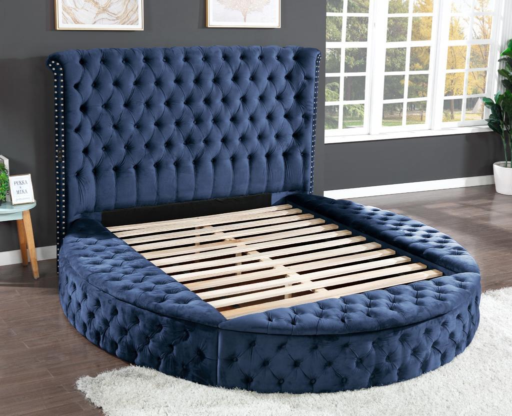 Round Storage Bed Frame