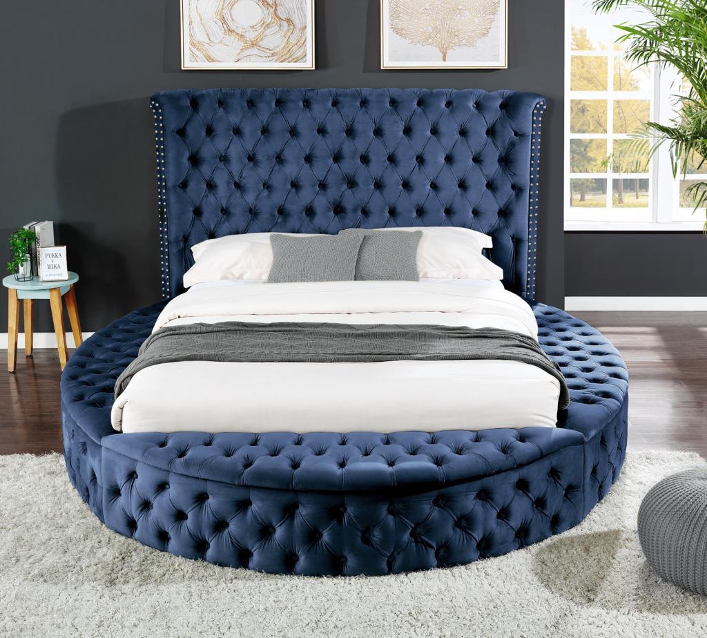 Round Storage Bed Frame