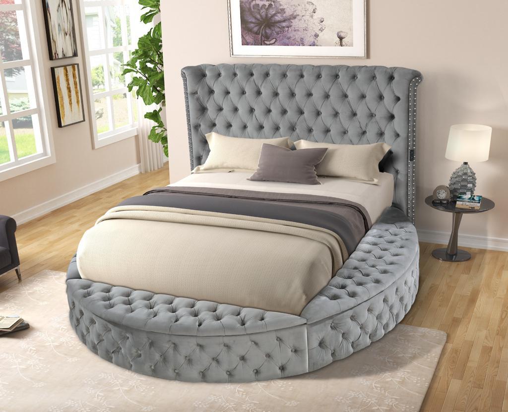 Round Storage Bed Frame