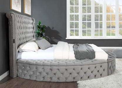 Round Storage Bed Frame