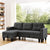 Johnny Storage Reversible Sectional