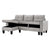 Johnny Storage Reversible Sectional