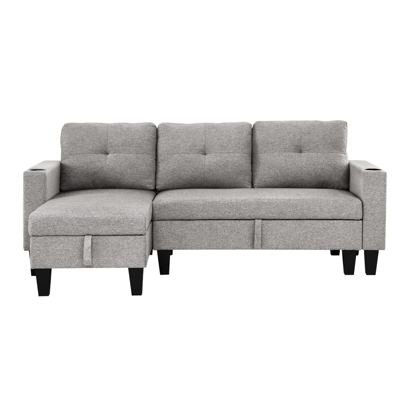 Johnny Storage Reversible Sectional