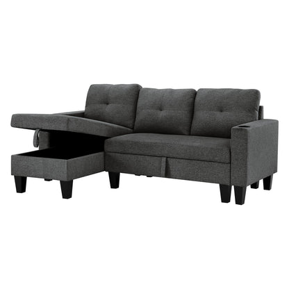 Johnny Storage Reversible Sectional