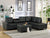 Lilly Hammer Leather PU Family Sofa - 6 Seater