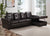 Allium Storage Sectional 4 Seater - PU LEATHER