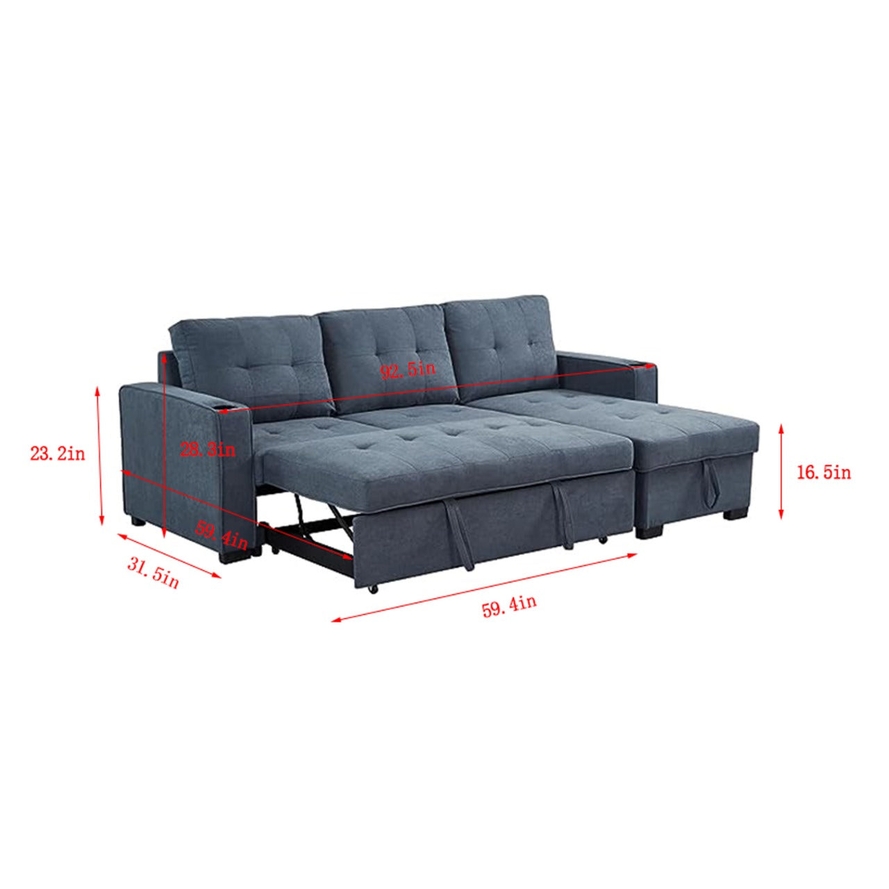 Balsam - Pull Out Sofa Bed Sleeper Sofa Bed