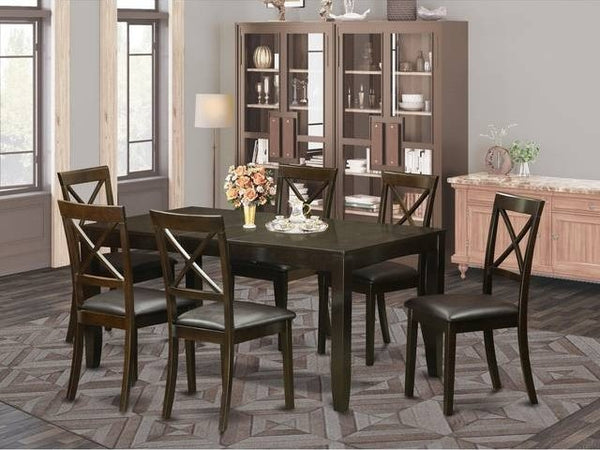 Clara - Wooden Dinning Table - 7 Piece