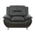 Speedy Full Black 3 Piece Sofa Set