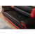 Speedy Dalia Black & Red 3 Piece Sofa Set