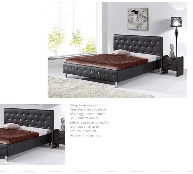 Leather Faux 4008 Bed Frame