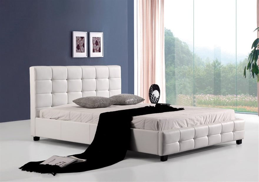 Leather Faux 113 Bed Frane