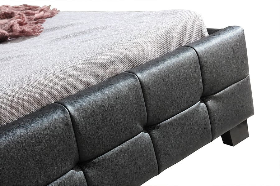 Leather Faux 113 Bed Frane