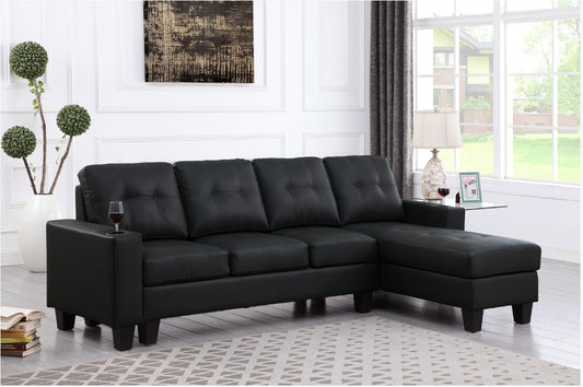 Dimond - Sectional 4 Seater - PU LEATHER