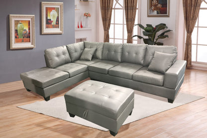 Roma Leather PU Sectional