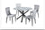 DT-17 GD Dining Set 5 Piece