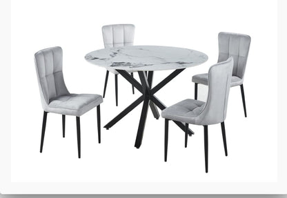 DT-17 GD Dining Set 5 Piece