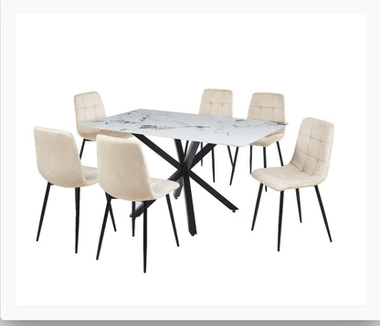 D - 17 Melbourne Dining Set 7 piece