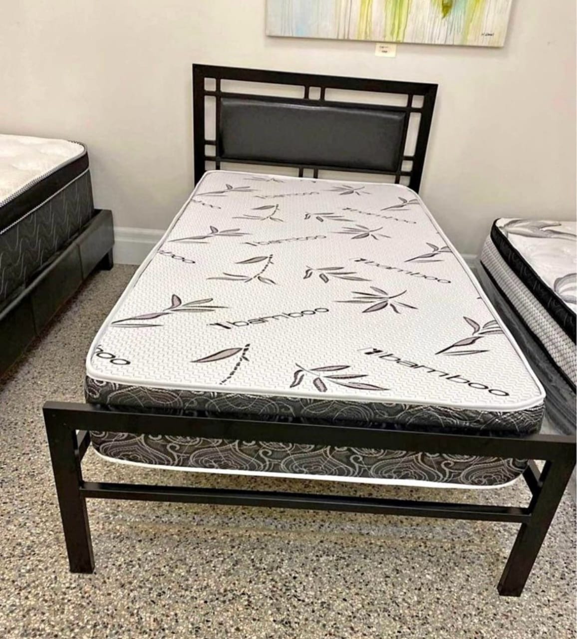 Black Metal Bed Frame | Sleek and Durable Design