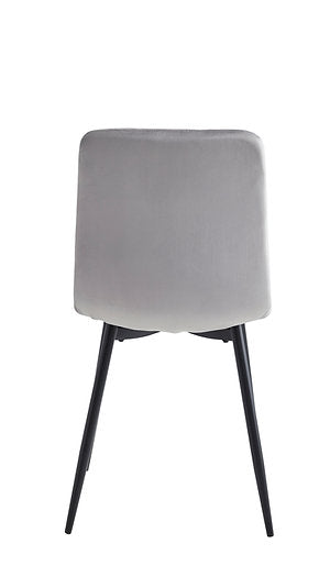 T-1472 / C-1474 Extendable Dining Table Set (Light Grey)